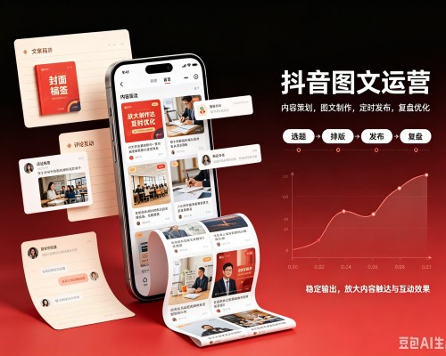 丁青抖音图文代运营服务